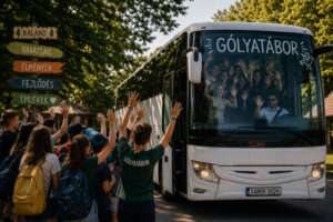 Gólyatábori indulás, buszbeosztás