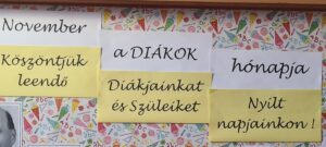 Nyílt napok a 2026/2027-es tanévben